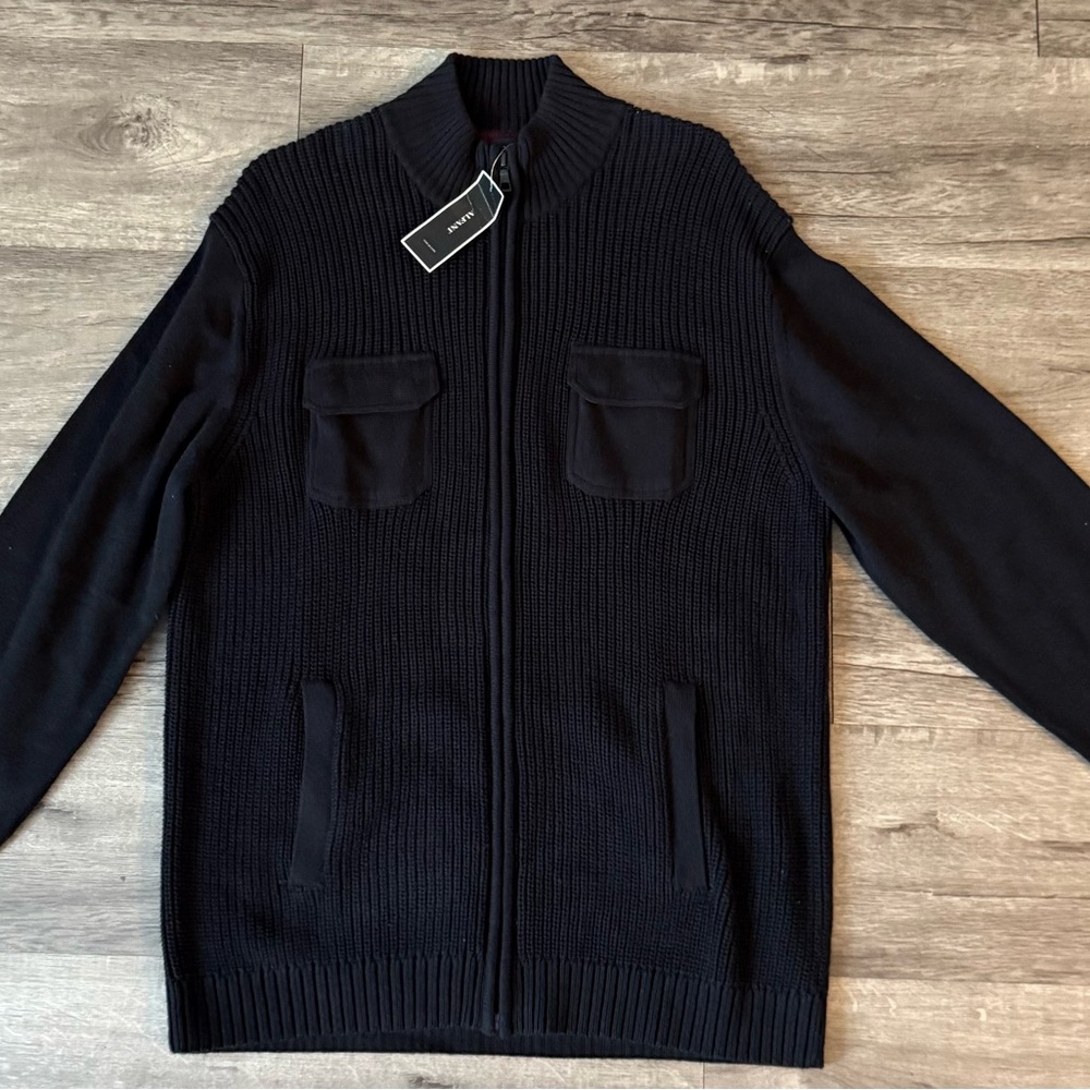 Men's Black Sweater Alfani size L
